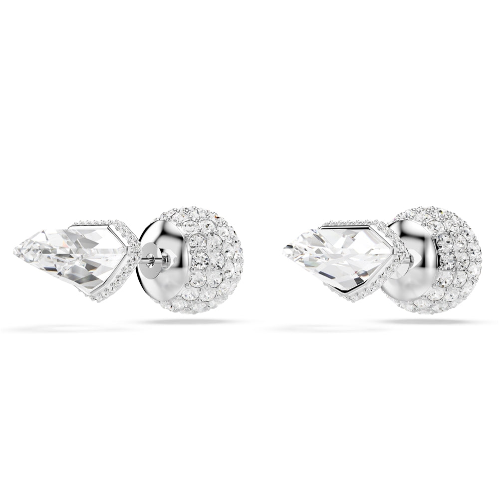 Swarovski Lucent Pearl Pavé Stud Earrings