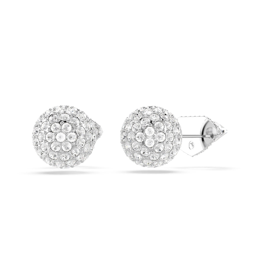 Swarovski Lucent Pearl Pavé Stud Earrings