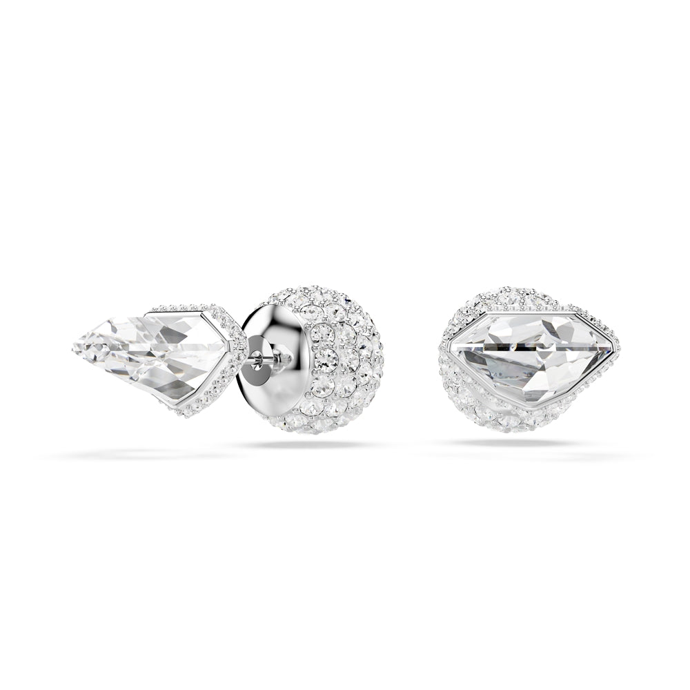 Swarovski Lucent Pearl Pavé Stud Earrings