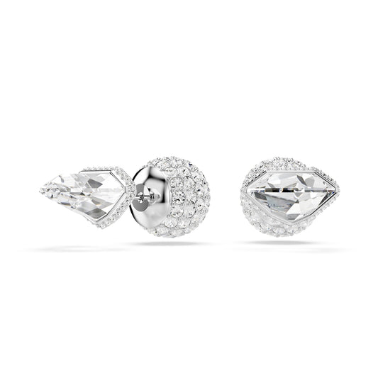 Swarovski Lucent Pearl Pavé Stud Earrings