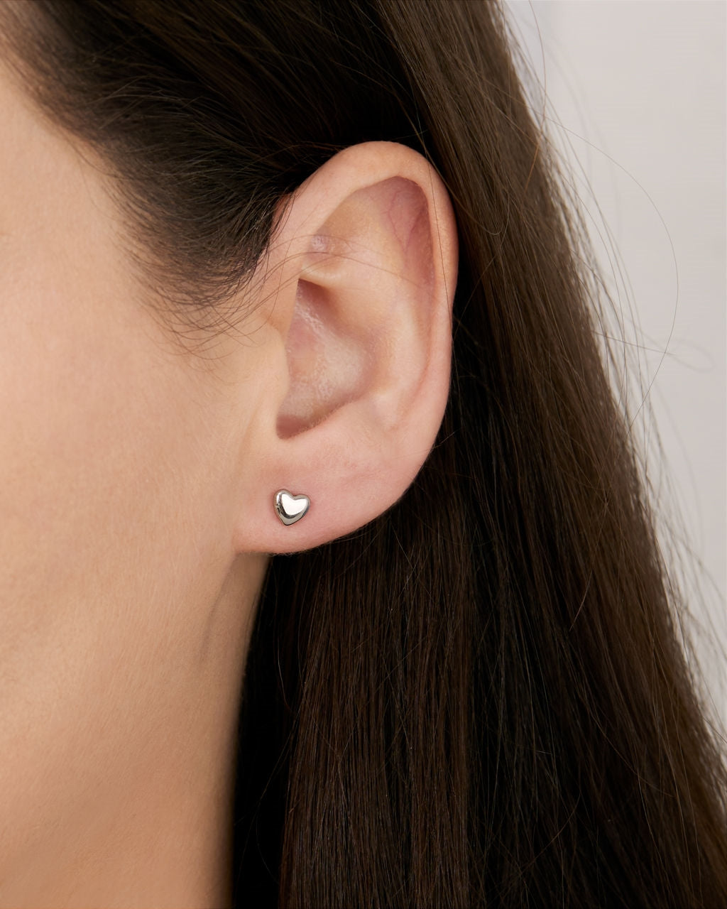 Over & Over Silver Stainless Steel Earring 4 Pack