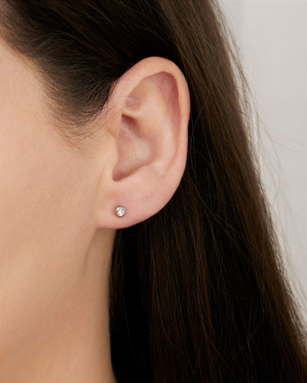 Over & Over Silver Stainless Steel Earring 4 Pack