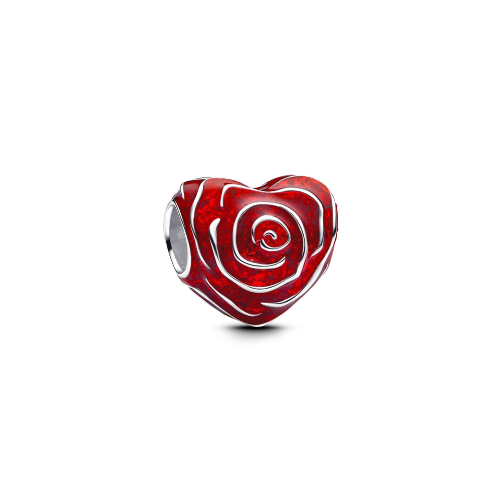 Pandora Rose Heart Charm