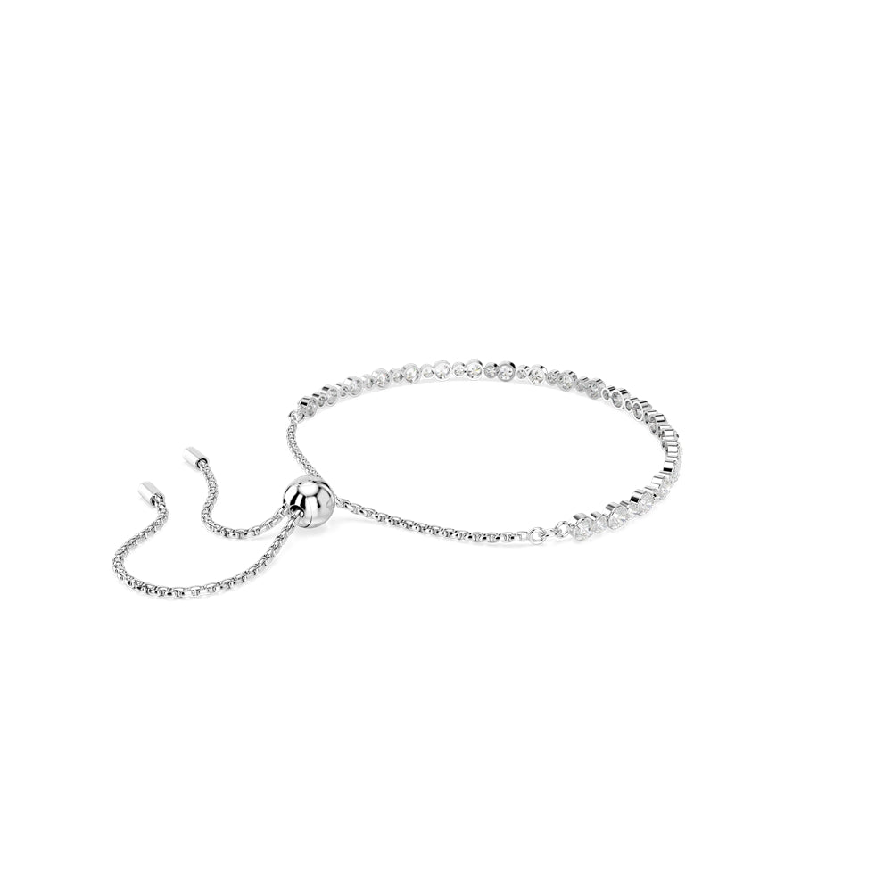 Swarovski Matrix Rhodium Plated Mixed Round Cuts Bracelet