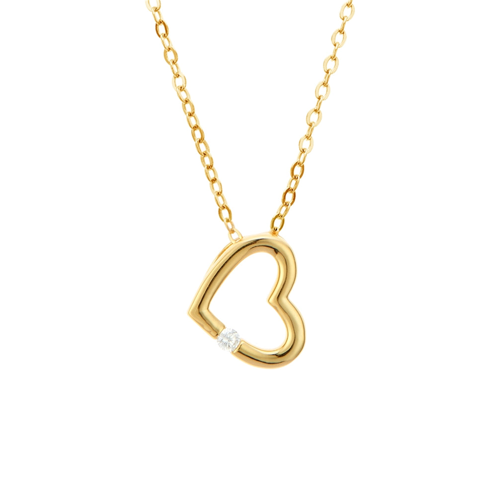 Crystal Heart Necklace