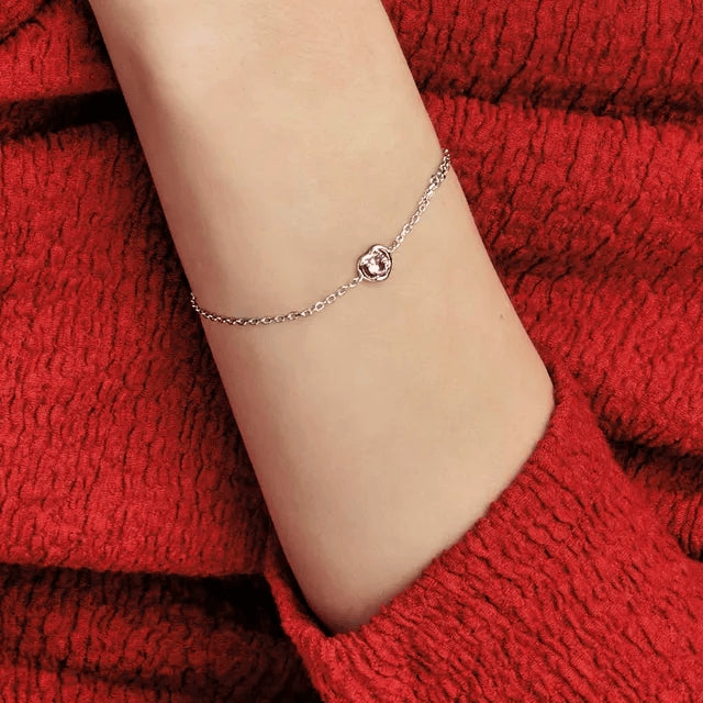 Nomination Cosmic Love Pink Heart Bracelet