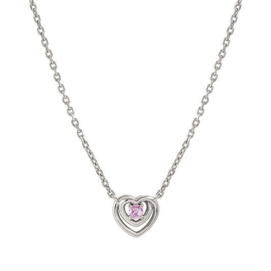 Nomination Cosmic Love Pink Heart Necklace