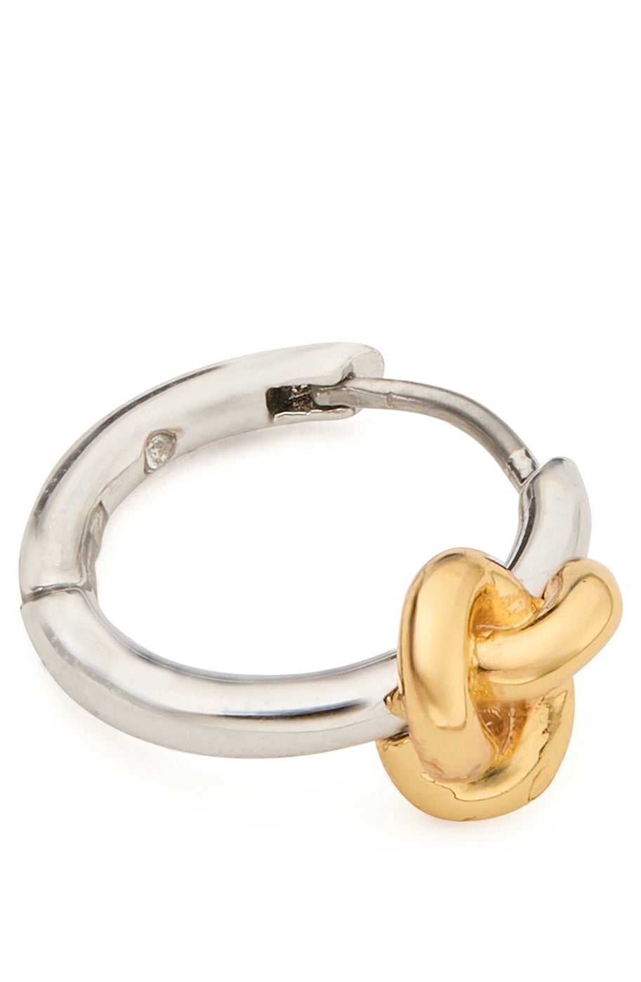 Kate Spade New York Gold Mix Knot Huggie Earrings