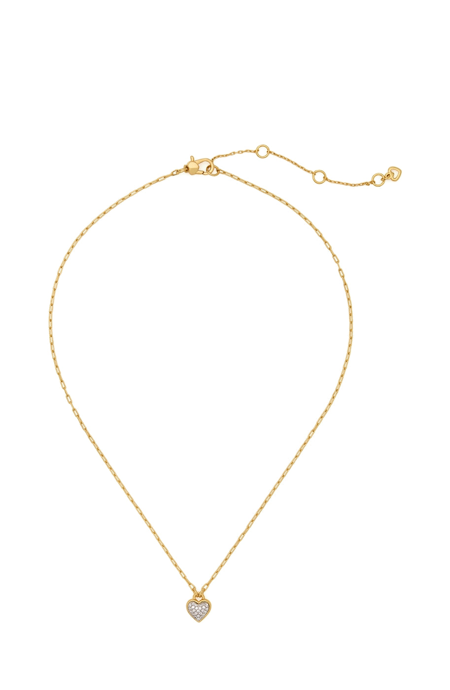 Kate Spade New York Gold Pavé All My Heart Necklace