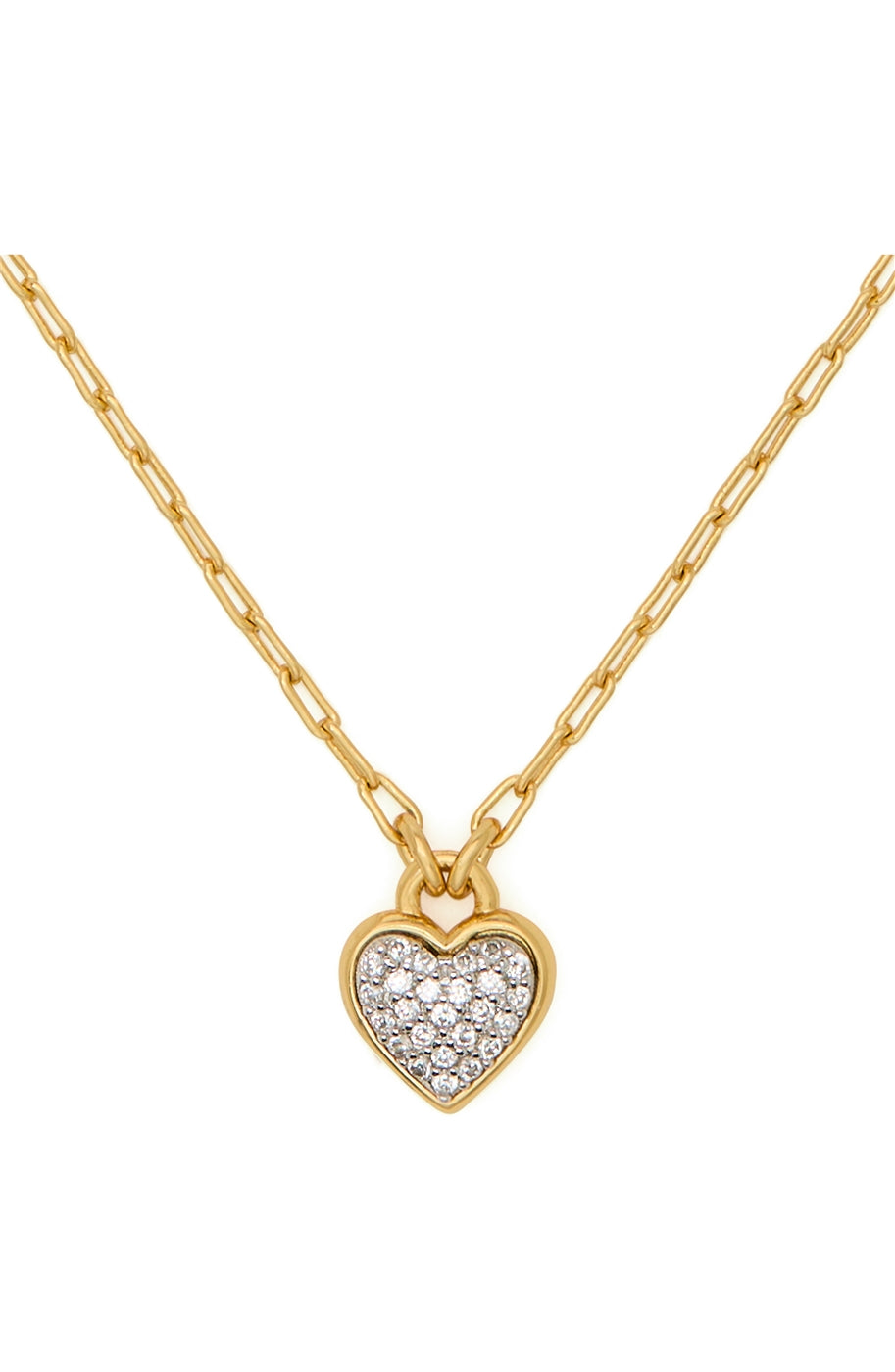 Kate Spade New York Gold Pavé All My Heart Necklace
