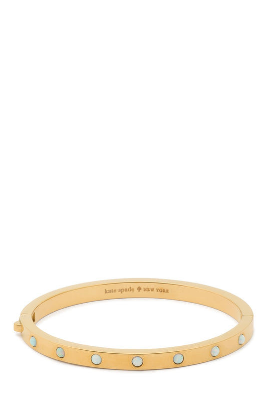Kate Spade New York Gold Set in Stone Opal Bangle