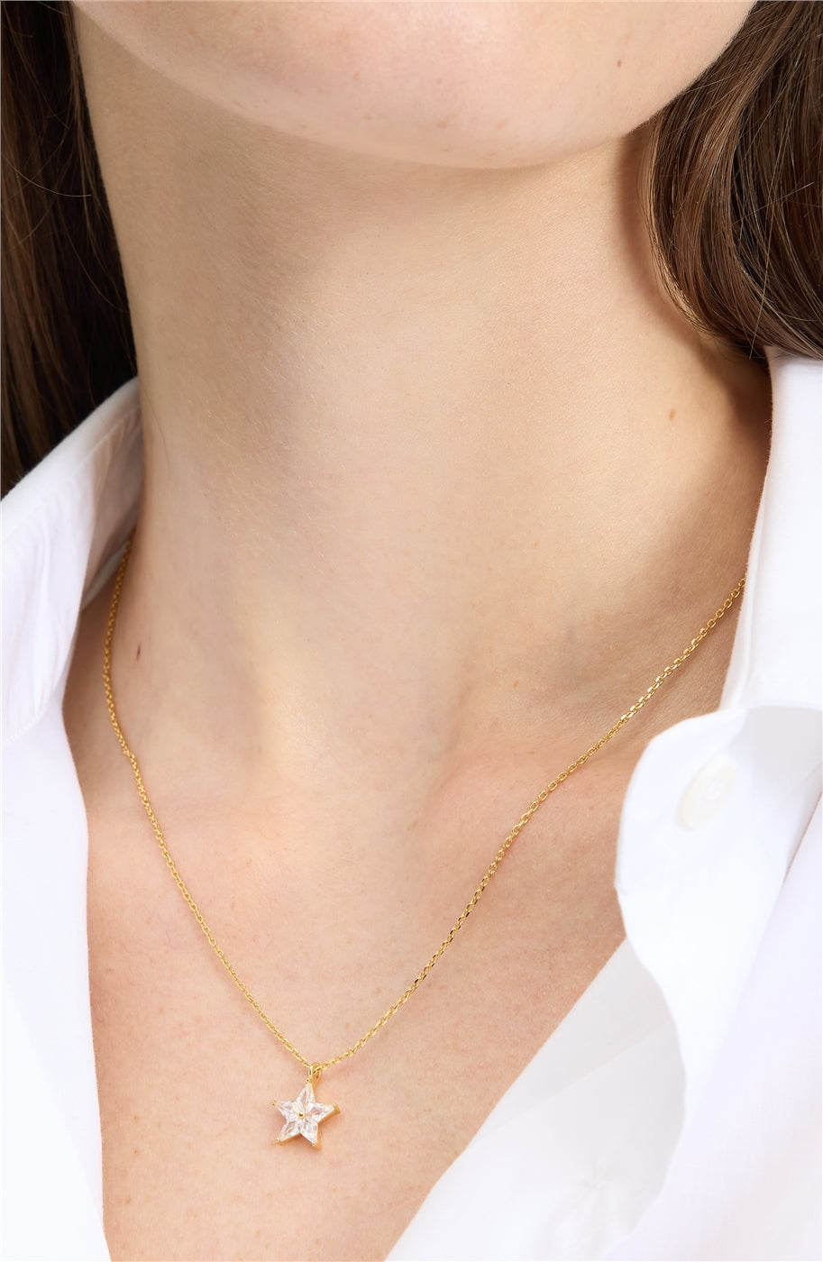 Kate Spade New York Gold Stars Necklace + Stud Set