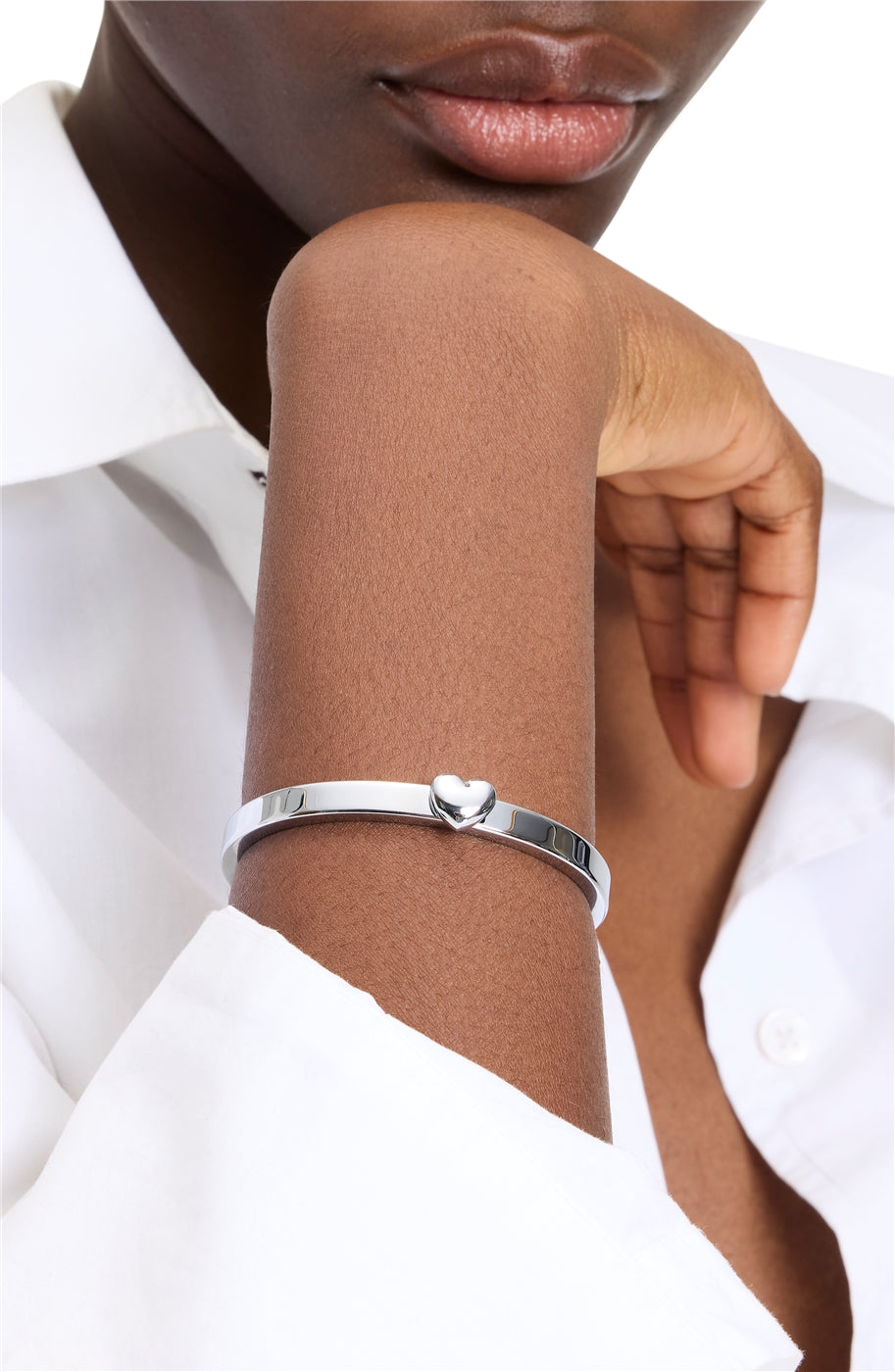 Kate Spade New York Silver Heart You Bangle