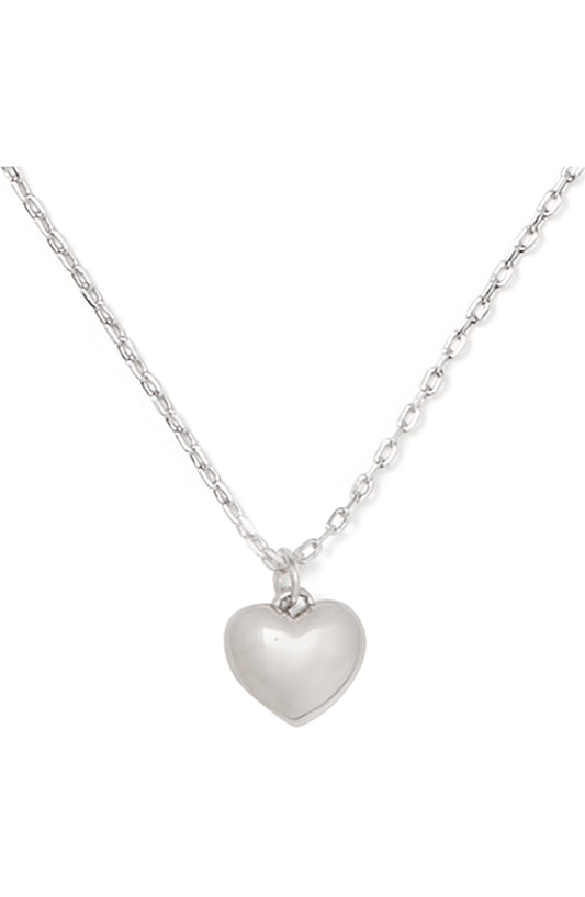 Kate Spade New York Silver Heart You Necklace
