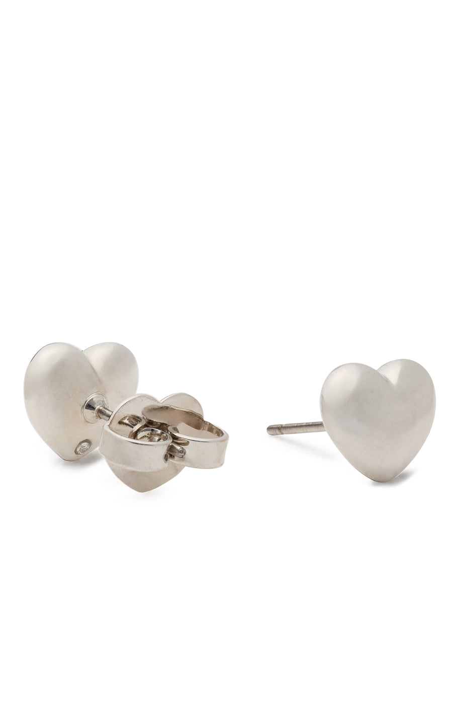 Kate Spade New York Silver Heart You Stud Earrings