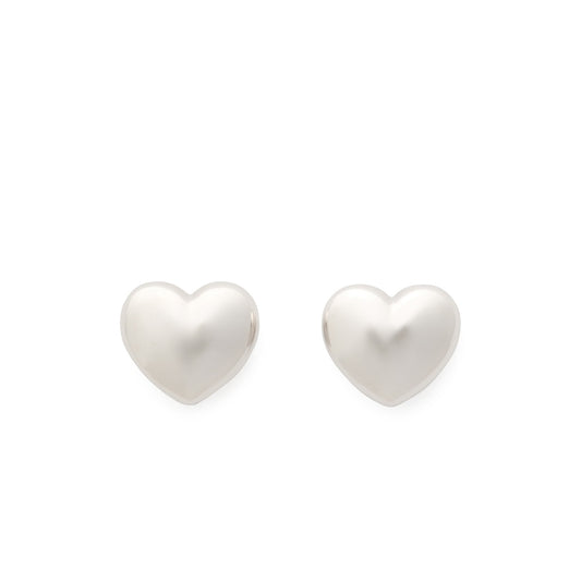 Kate Spade New York Silver Heart You Stud Earrings