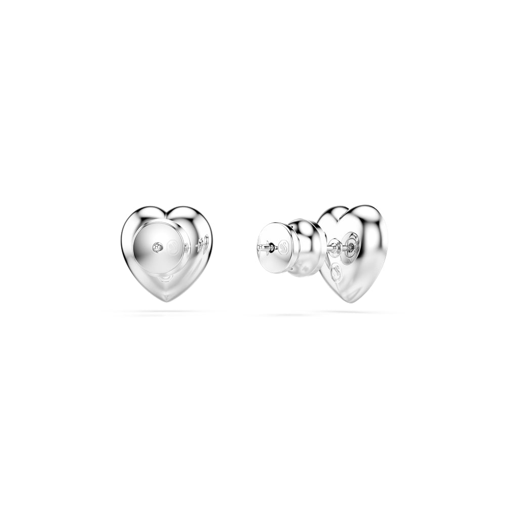 Swarovski Ariana Grande x Swarovski Rhodium Plated Heart Earrings