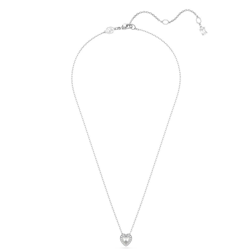 Swarovski Ariana Grande x Swarovski Rhodium Plated Heart Necklace