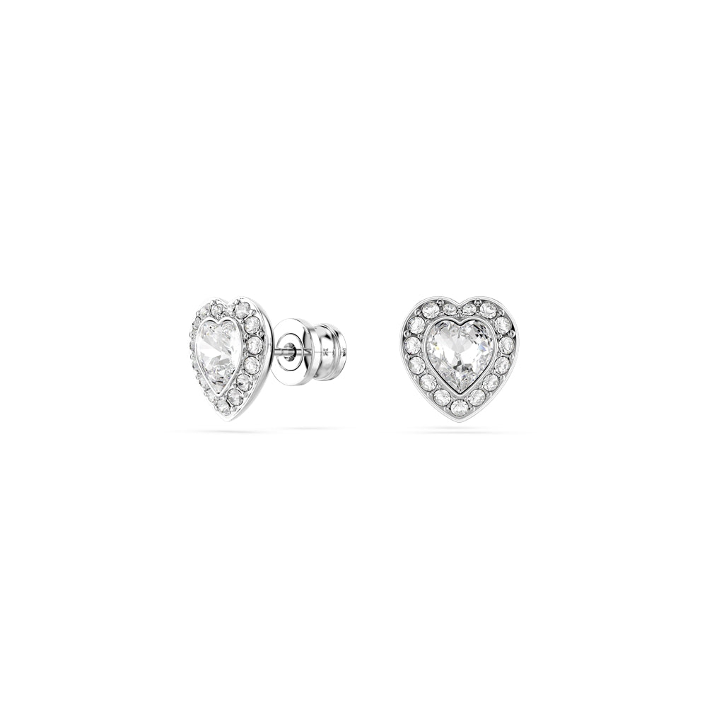 Swarovski Ariana Grande x Swarovski Rhodium Plated Heart Set
