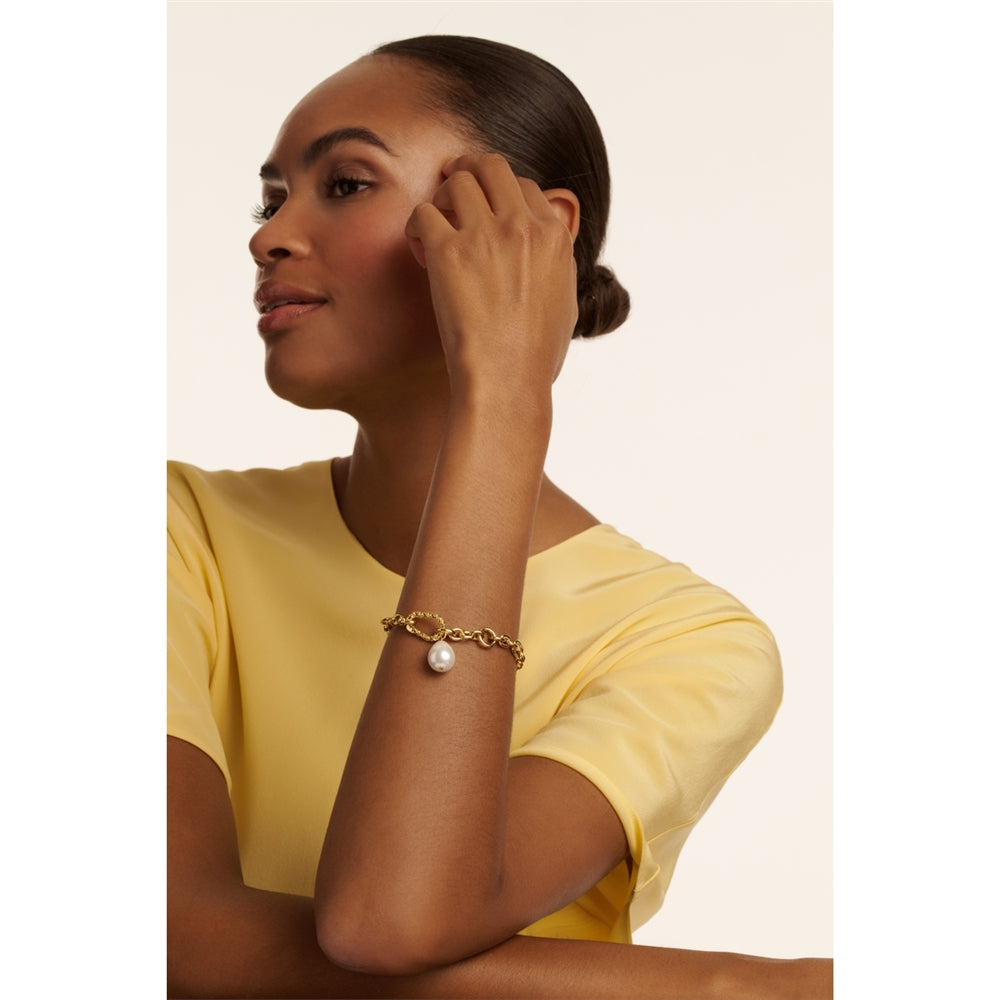 Ted Baker Gold Tiana Twisted Pearl Bracelet