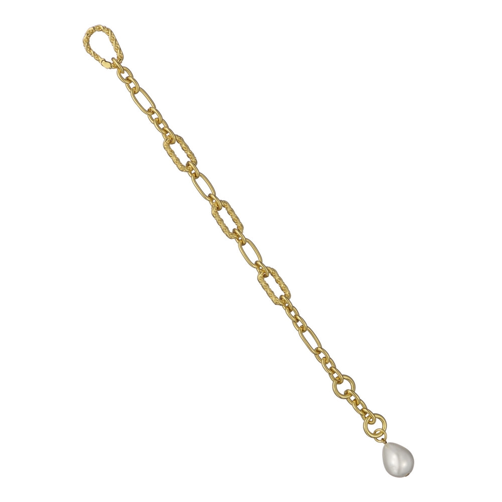Ted Baker Gold Tiana Twisted Pearl Bracelet