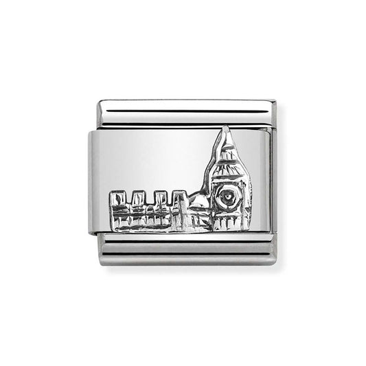 Nomination Silver Big Ben Charm