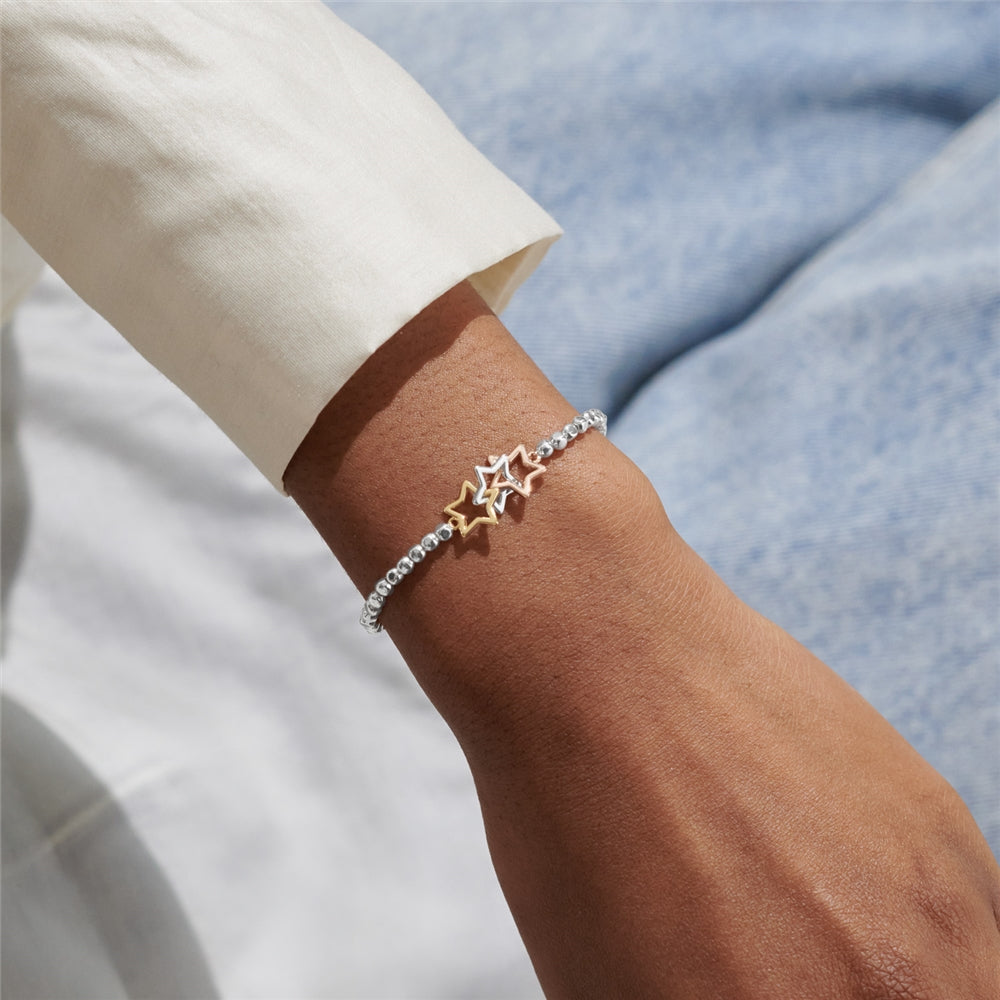 Joma 3 Tone Best Teacher Ever Bracelet