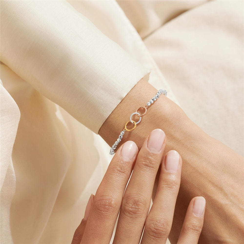 Joma 3 Tone Family Forever Bracelet
