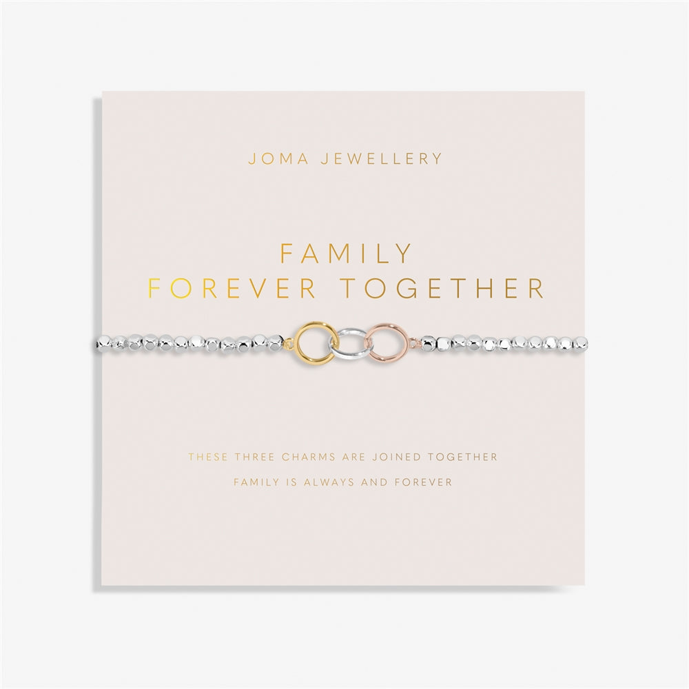Joma 3 Tone Family Forever Bracelet