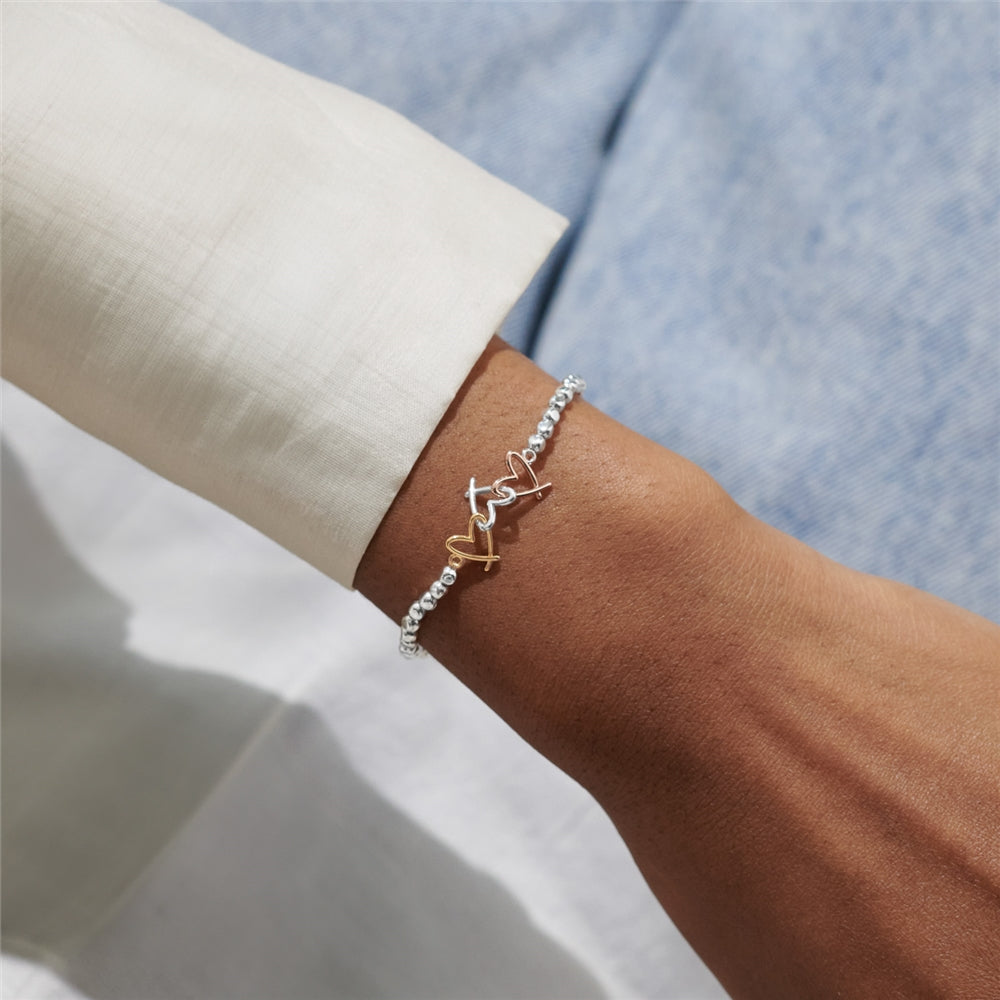 Joma 3 Tone Love You More Bracelet