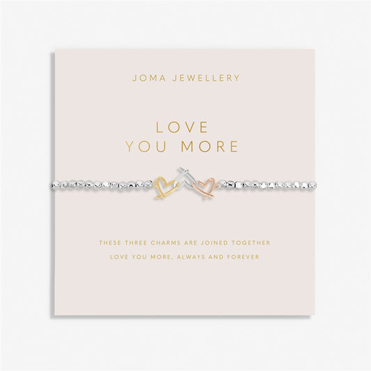 Joma 3 Tone Love You More Bracelet