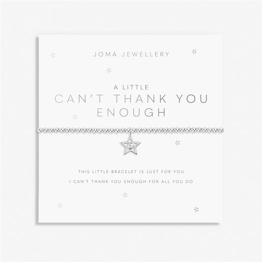 Joma A Little Can't Thank You Enough Star Bracelet