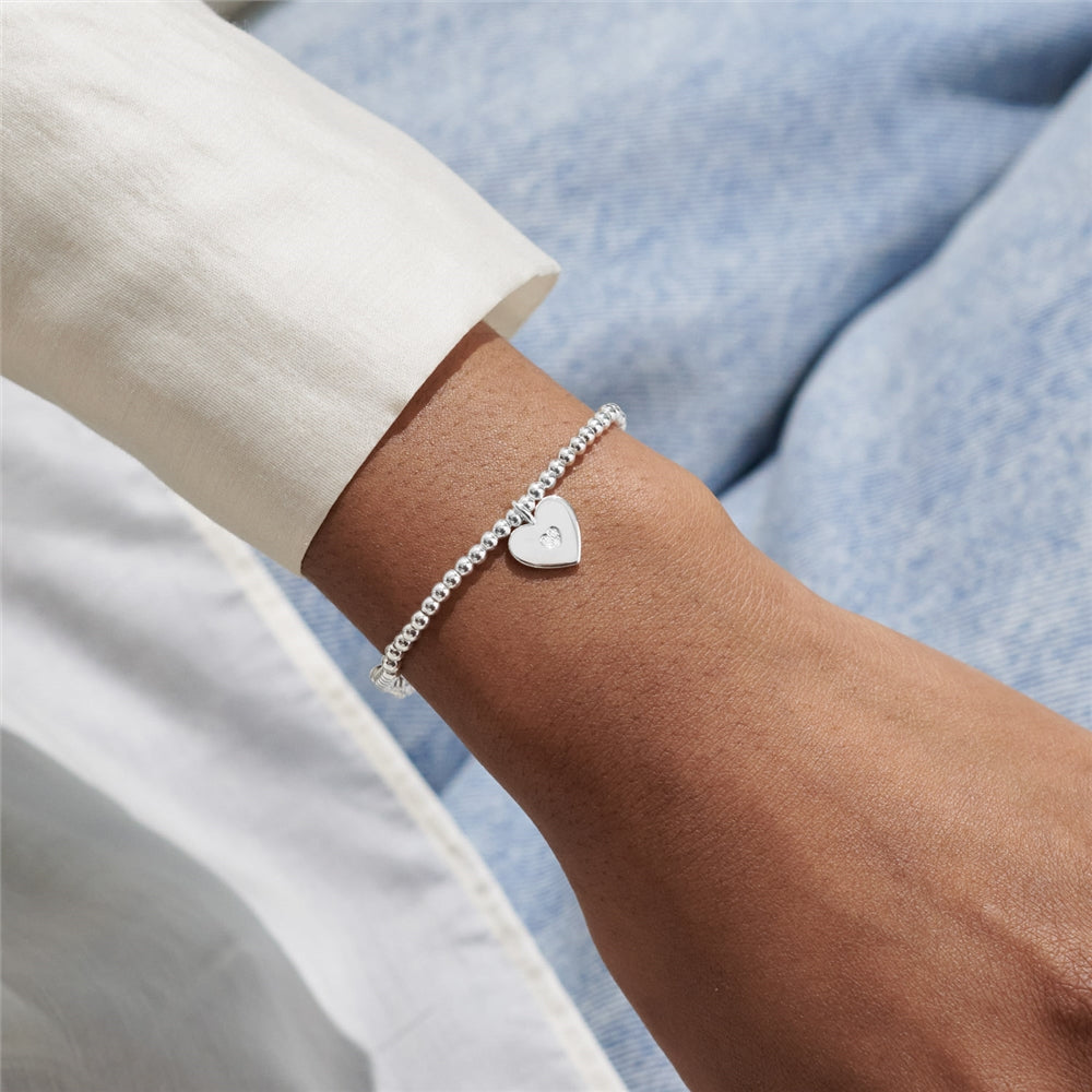 Joma A Little Going To Be a Grandma Heart Bracelet