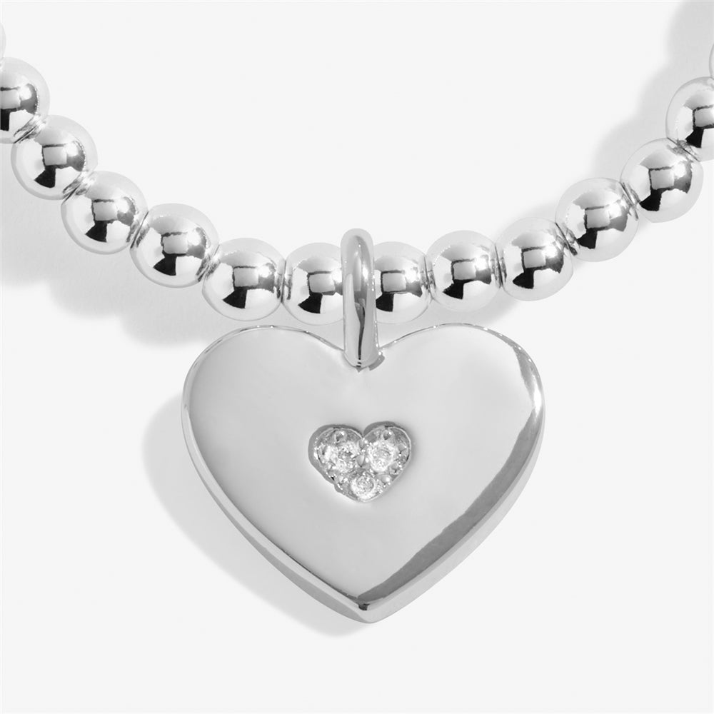 Joma A Little Going To Be a Grandma Heart Bracelet
