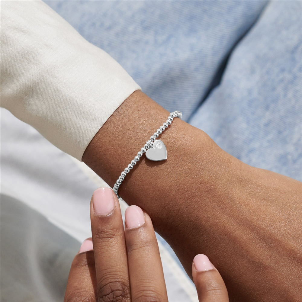 Joma A Little Going To Be An Auntie Heart Bracelet
