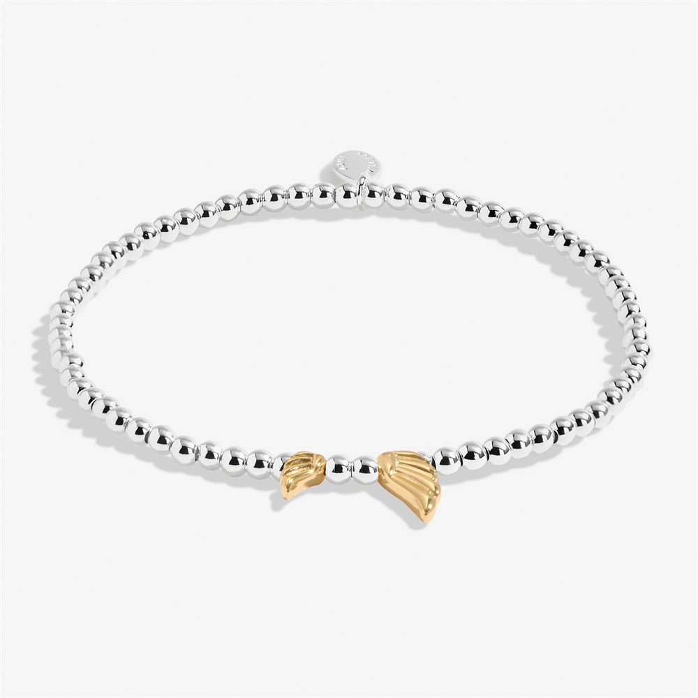 Joma Boxed Gold Mix Guardian Angel Bracelet