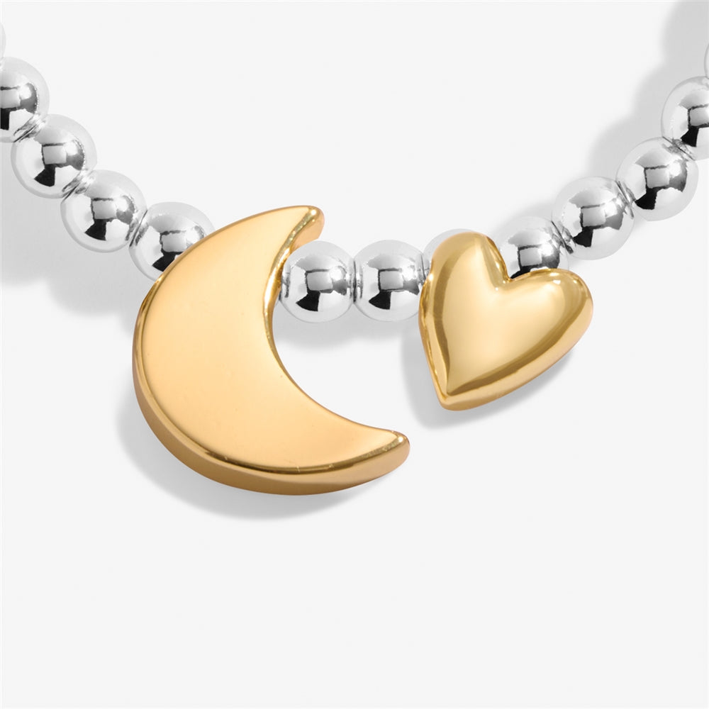 Joma Boxed Gold Mix Love You To The Moon And Back Bracelet