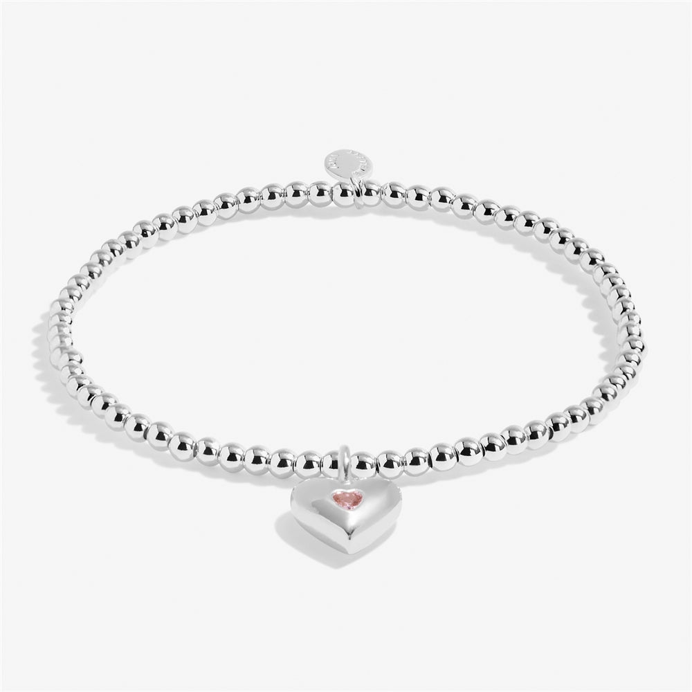 Joma Confetti Birthday Girl Heart Kids Bracelet
