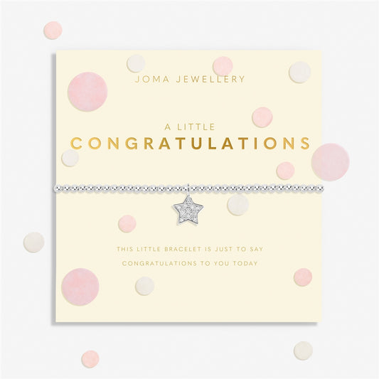 Joma Confetti Congratulations Star Bracelet