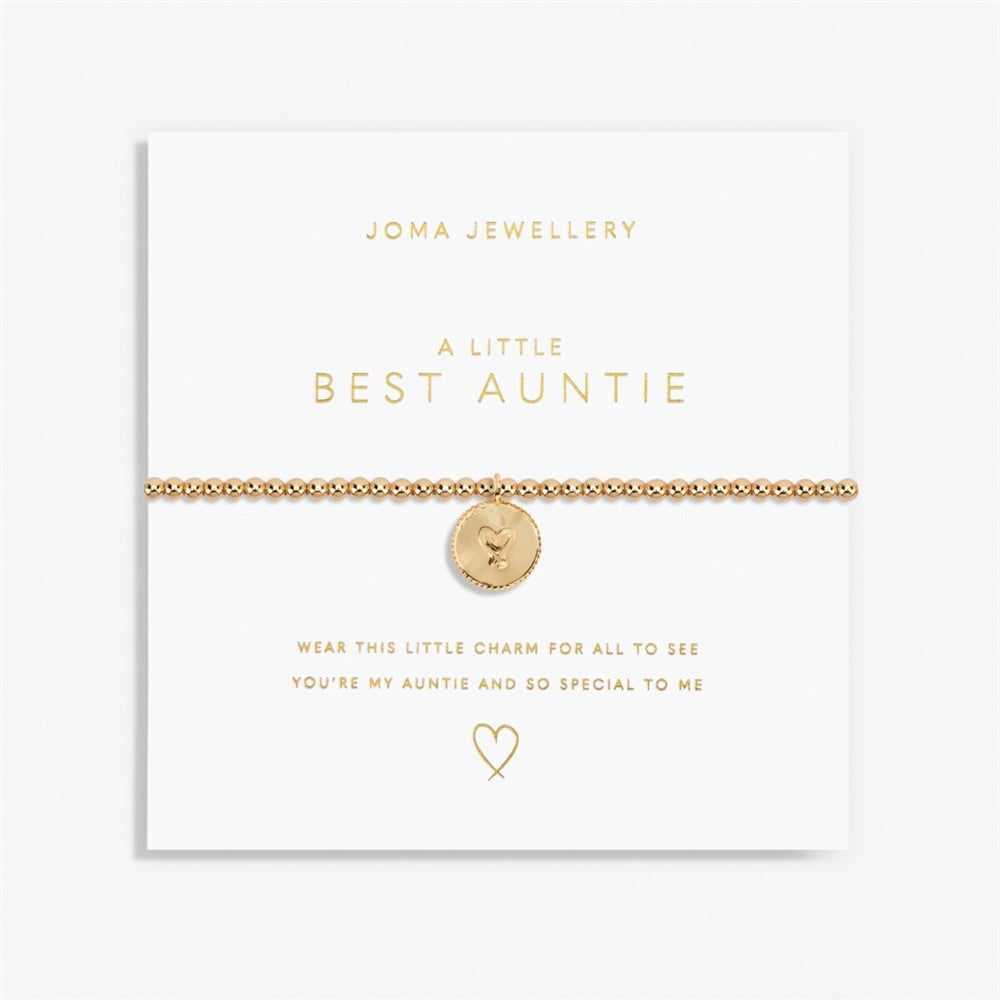 Joma Gold Best Auntie Bracelet