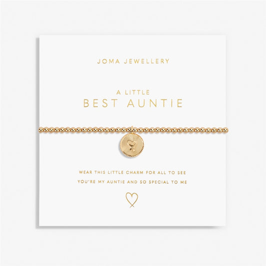 Joma Gold Best Auntie Bracelet