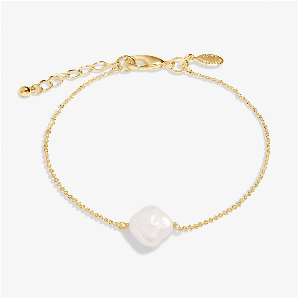 Joma Gold Pearl Clover Anklet