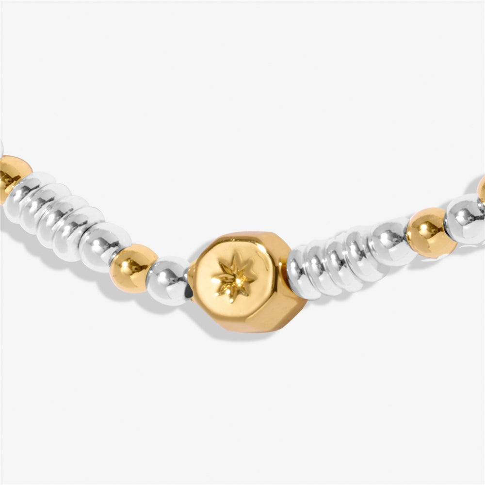 Joma Gold White Cubes My Hero Bracelet