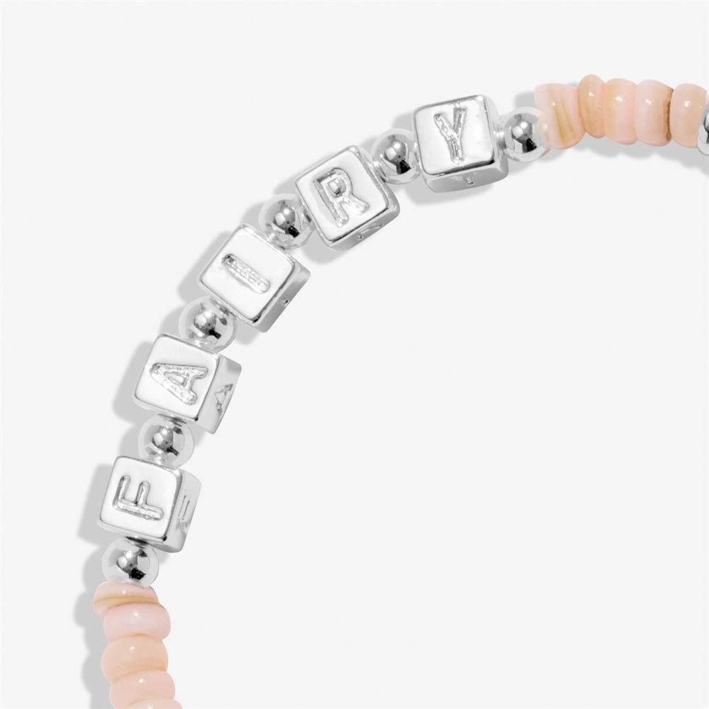 Joma Pink Cubes Fairy Princess Kids Bracelet