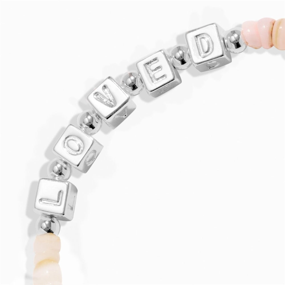 Joma Pink Cubes Lovely Granddaughter Kids Bracelet