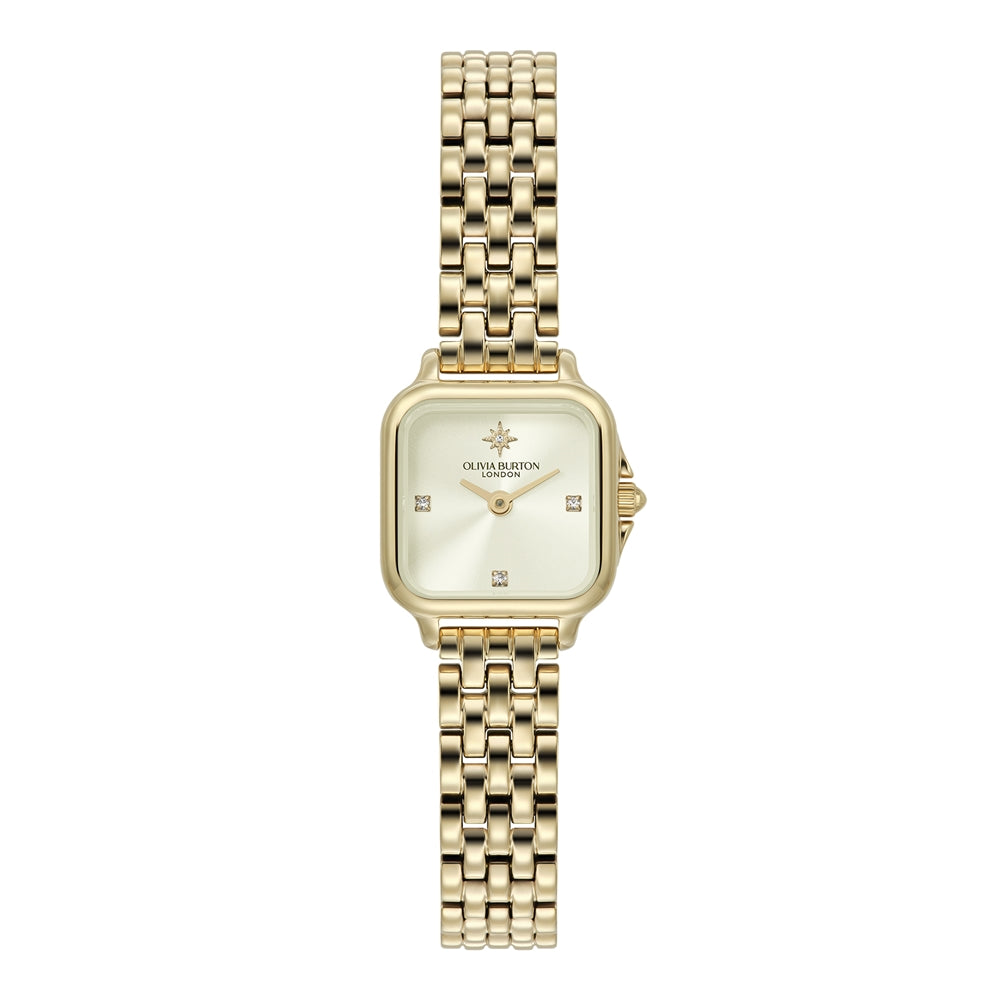 Olivia Burton Gold Grosvenor Mini Watch