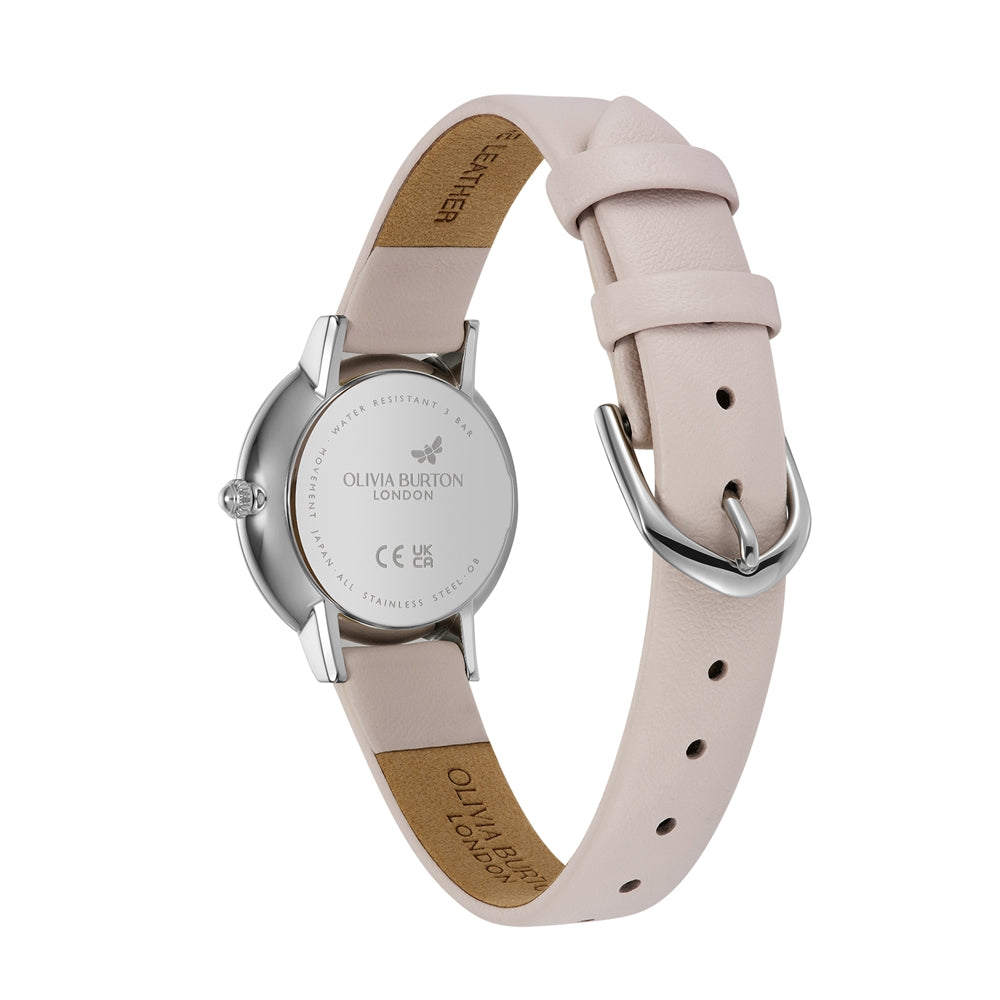 Olivia Burton Rose Honeycomb Pink Pearlescent Watch
