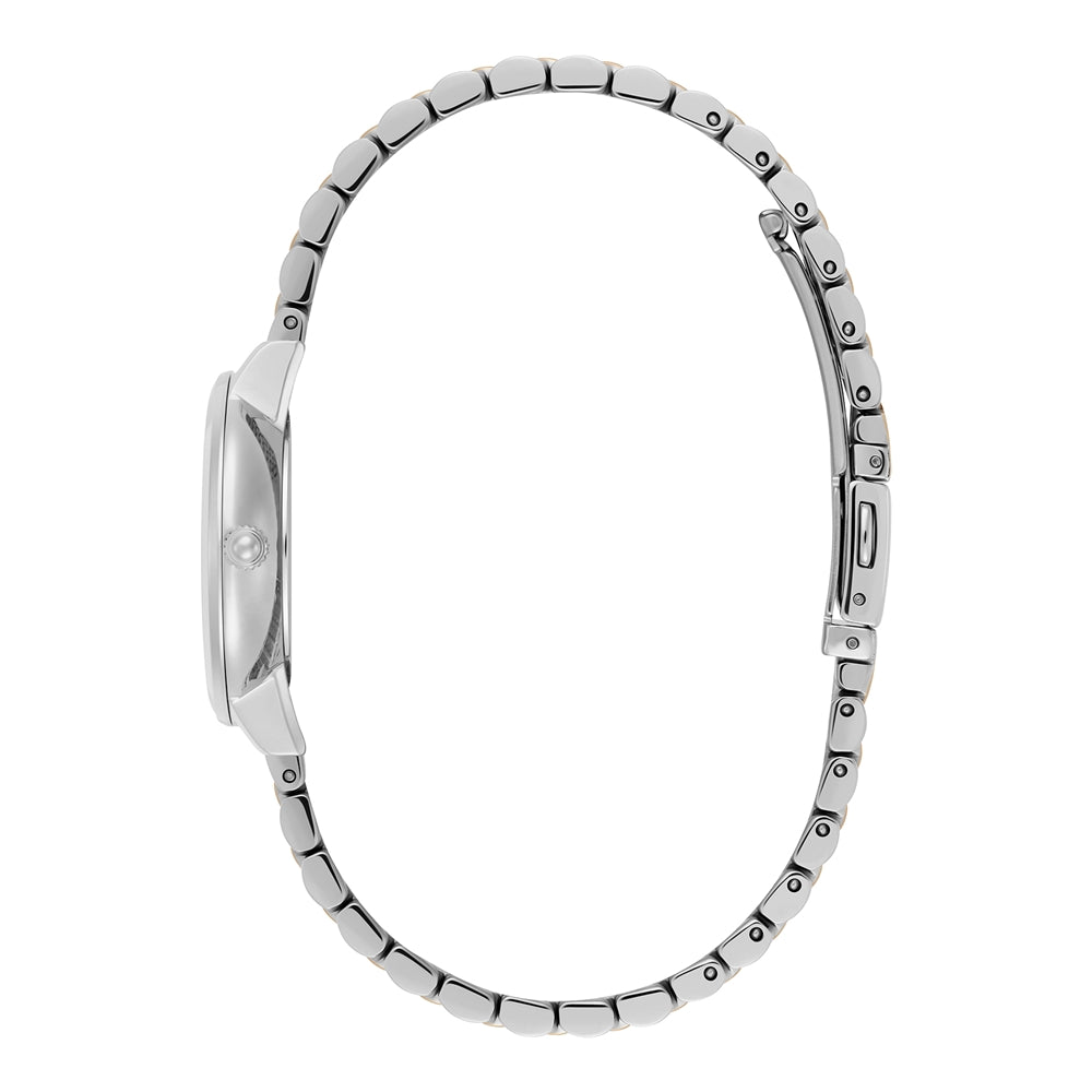 Olivia Burton Rose Gold Honeycomb Grey Dial Watch