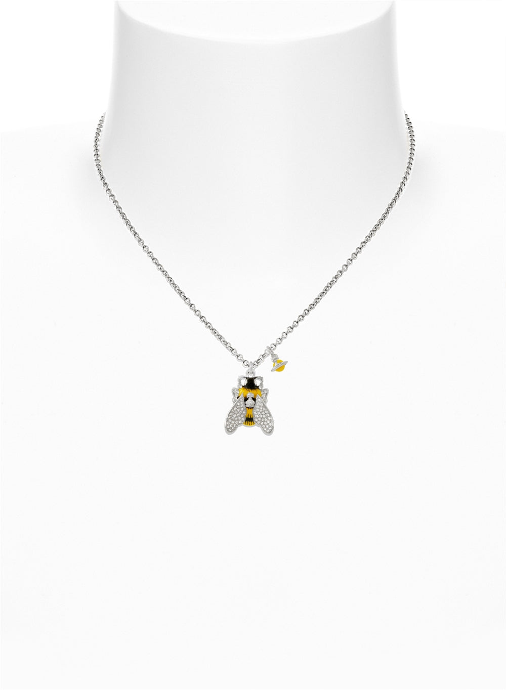 Vivienne Westwood Silver Bumble Bee Necklace