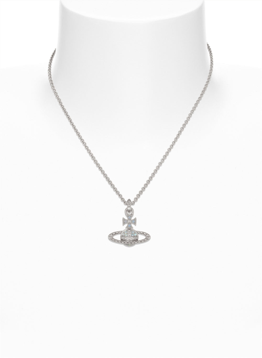 Vivienne Westwood Silver Mayfair Vitrail Necklace